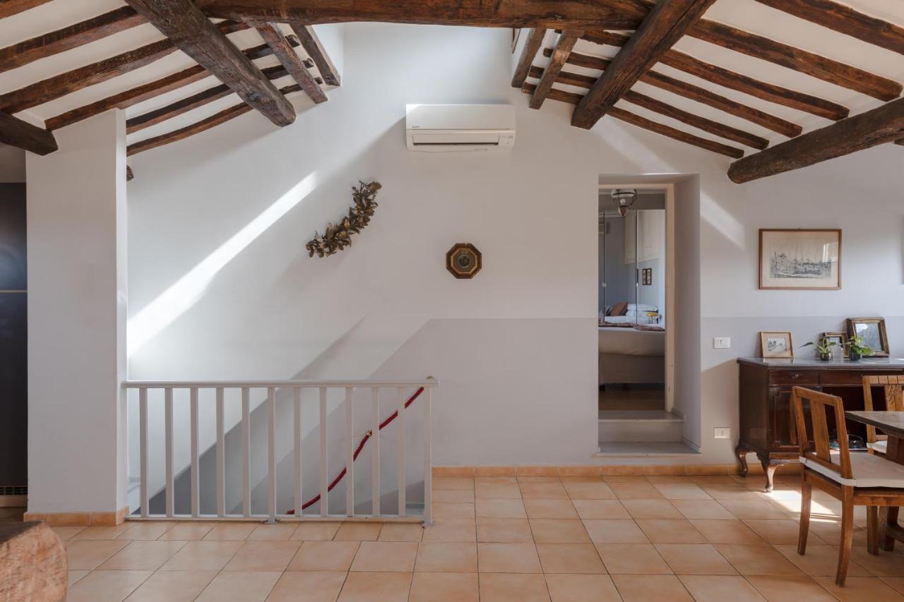 Amazing Penthouse With Terrace And Rooftop In Trastevere روما المظهر الخارجي الصورة
