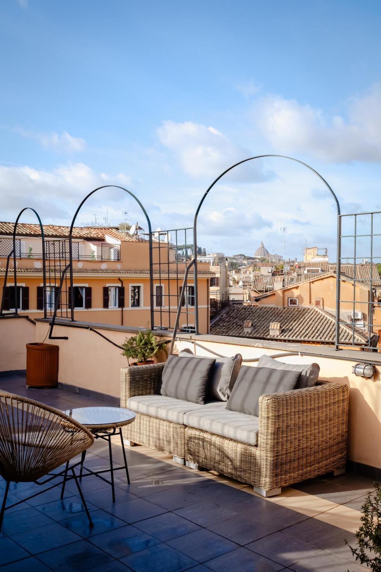 Amazing Penthouse With Terrace And Rooftop In Trastevere روما المظهر الخارجي الصورة